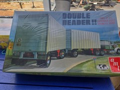 AMT 1132/06 DOUBLE HEADER 2 COMPLETE TRAILMOBILE 27FT VANS FACTORY Sealed Amt
