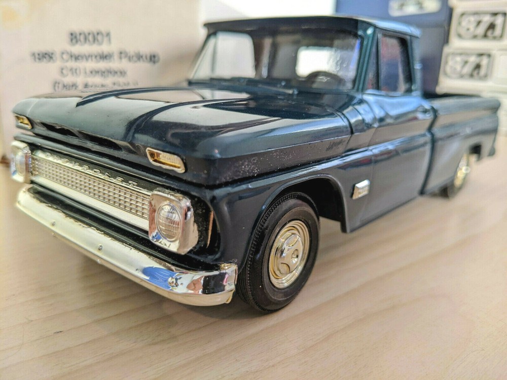 LNIB! *RARE 1966 CHEVY C10 PICKUP LONGBOX PROMO MODEL LIMITED EDITION *1 OF 500!