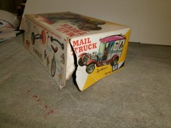 MPC 1/25 GEORGE BARRIS U.S.MAIL UNBUILT PLASTIC MODEL CAR KIT W/ BOX