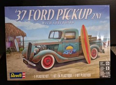Revell 1:25 #85-4516 ’37 Ford Pickup 2 in one With Surfboard NIB