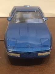 1991 Chevrolet Corvette ZR1 Dealer Promo Car QUASAR BLUE 1:25 AMT / ERTL