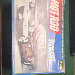 Revell 1:25 Tasca Ford Thunderbolt Hot Rod Model Kit Decals/Instructions 7450