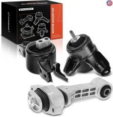 A-Premium 3PCS Engine Motor and Transmission Mount Set Compatible with Hyundai