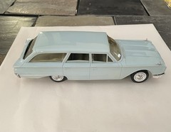1960s Ford Countryside Sedan Light Blue Dealer Promo Toy Car By Hubley
