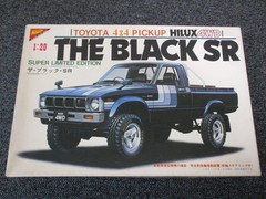 SHIPPING FREE VINTAGE NICHIMO 1/20 #MC-2043 TOYOTA “HILUX THE BLACK SR” KIT NIB