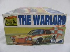 1972 MPC 1/25 the Warlord Camaro Funny Car Model Kit #1-2703-225 Sealed Bags!