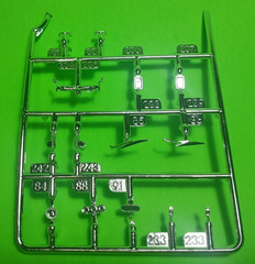 Bumper Grill Mirrors 1964 Mercury Comet 1/25 Pro Touring Chrome Trim Detail Part