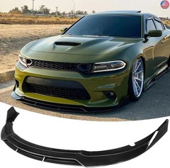 Front Bumper Lip Splitter Spoiler Fit for Dodge Charger SRT Hellcat/RT Scat