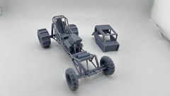Mud Dragster Hot Rod 1/25
