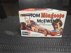 Revell TOM the Mongoose McEWEN 1/25 Rear End Dragster Rare’H-1463 Open Box