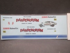 Pandemonium 66′ Cuda F/C 1/25th Decal from Fremont Racing Specialties