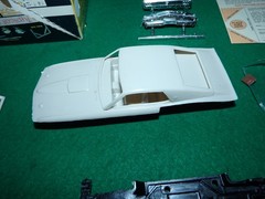 Vintage Palmer Plastics 1970 Mustang “Boss 302” Fastback Motorized-Unassembled