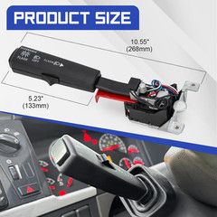 Turn Signal Switch for Volvo Kenworth Mack CV Models 12-Pin Multifunction Switch