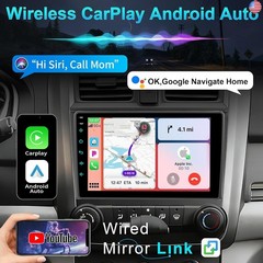 4G+64G Android 15 Car Stereo for Honda CRV 2007-2011 with Wireless
