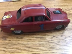AMT 1949 Ford Club Coupe 1/25 Scale Built Plastic Model w/directions and box