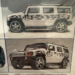 Revell Hummer H2 California Wheels Edition 1/25 Scale Open Box Sealed Parts