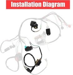Ignition Coil Starter Solenoid Voltage Regulator CDI Compatible with Tao tao …