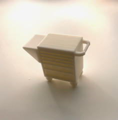 36in Rolling Tool Box Pit Box 1 25 Scale Miniature Garage Workshop Gear