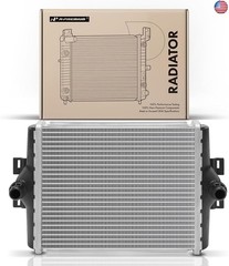 A-Premium Auxiliary Additional Cooling Radiator Compatible with BMW 328i, 328i