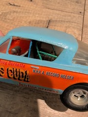 Vintage Amt 1966 Plymouth Barracuda Funny Car 1/25 Scale Model Kit