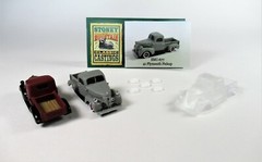 New! SMC-677 1941 Plymouth Pickup HO-1/87 Scale Clear Resin Kit (unfinished)