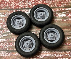 1/24 Scale: 15-inch “1979 Camaro Turbine” Resin model car wheels/tires, 1/25