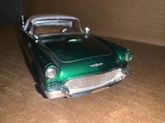 1957 Ford Thunderbird Promo/Model Car 1:24 Or 1:25 (Lot 1237)