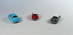 New! SMC-802 1950 Chevy Bel Air Hard Top 2 Door HO-1/87th Scale Clear Resin Kit
