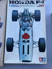 Imai Motorized & Tamiya Honda F-1 1:12 Plastic Car Kit Model Kits Seee Descript