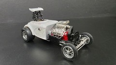 BANTAM BLACK WIDOW WHITE BUILT AMT 1/25 CC2