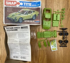 1980 Monogram SnapTite Datsun 280-ZX Vintage Model Kit 1/32
