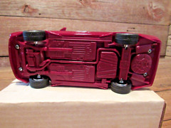 Vintage 1989 AMT FORD TAURUS SHO CURRANT RED DEALER PROMOTIONAL CAR-MIB