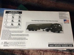 Atlantis White-Fruehauf Gas Truck Kit # H1402 Factory Sealed 1:48 NIB Sealed