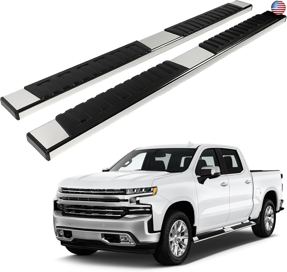 SCITOO 6 Inches Nerf Bar Running Boards Fit for 2019-2023 for Chevrolet