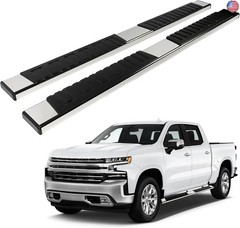 SCITOO 6 Inches Nerf Bar Running Boards Fit for 2019-2023 for Chevrolet