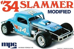 MPC 927 SLAMMER 1934 MODIFIED RACER 1/25 MODEL KIT – NEW FACTORY SEALED