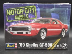 Revell Motor-City Muscle 1969 69 Shelby G.T. 500 Model Car Kit 1:25 85-2158