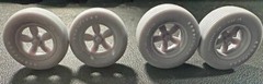 TWO LANE BLACKTOP 55 CHEVY 3D PARTS CONVERSION FOR AMT 55 CHEVY KIT