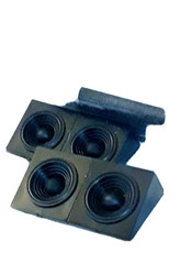 YOU GET TWO ! Hoppin Hydros Lowrider Speakerboxes Speakers 1/24 Scale Model Kit