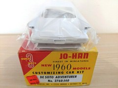 *RARE! *VINTAGE *ORIGINAL JOHAN 1960 DESOTO ADVENTURER Model Kit *SEALED BAGS”!