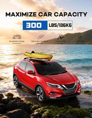Wonderdriver Roof Rack Cross Bars Nissan Rogue 2014-2020