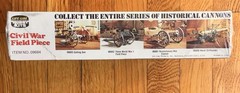 LIFE -LIKE HOBBY KITS #09694 CIVIL WAR FIELD PIECE Plastic Model Kit (sealed)