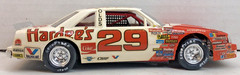 Custom Built Model Cale Yarborough #29 Hardee’s NASCAR Oldsmobile Delta 88 Box
