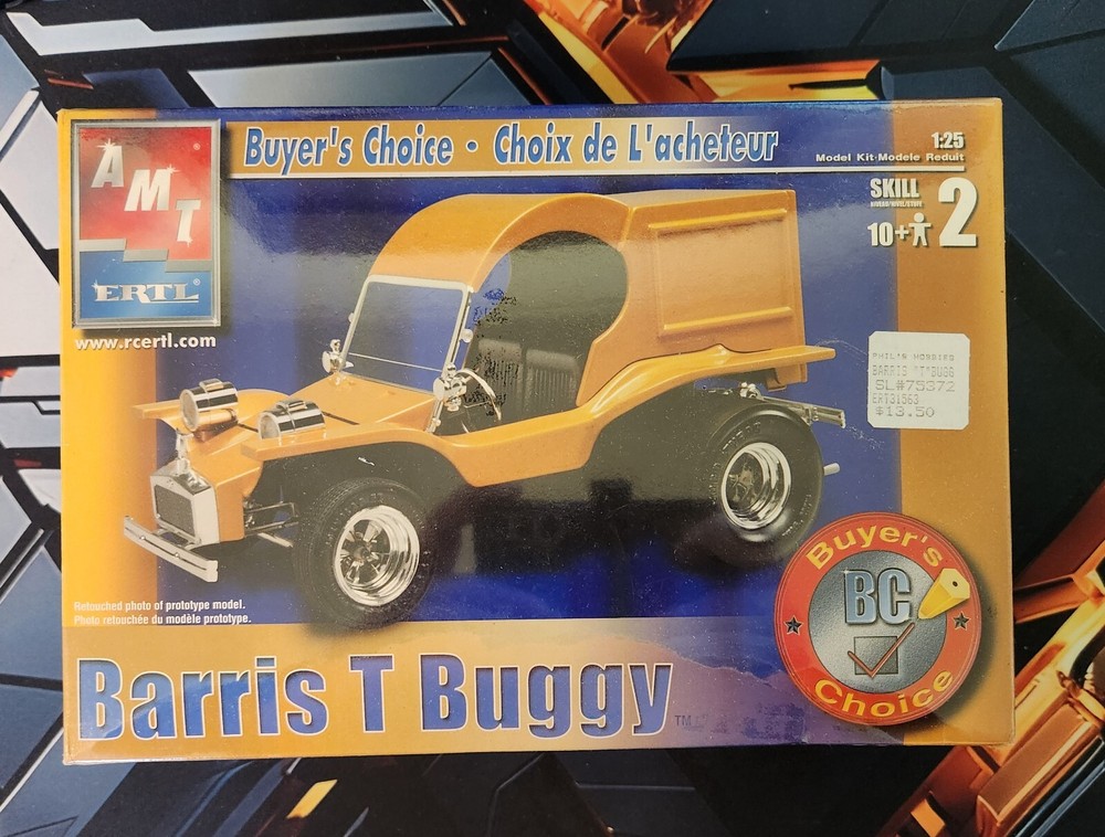 AMT ERTL Buyer’s Choice Barris T Buggy, Kit #31563 Factory Sealed 1:25 scale NEW