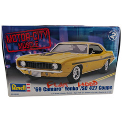Revell 69 Camaro Yenko/SC 427 Coupe 1:25 Model Kit Open Box Extra Hood 85-2826