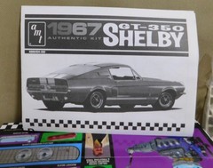 AMT 1:25 1967 Shelby Mustang GT-350 Model Car Kit 2021 New Open Box Sealed Parts