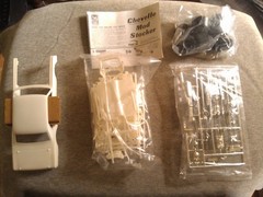 1/25 Scale AMT 1965 Chevelle Modified Stocker Kit. Sealed bags. No decals.