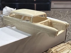 R & R RESIN 1957 PONTIAC SAFARI WAGON RESIN KIT! CIRCA 90’s-2000’s! VMCP!
