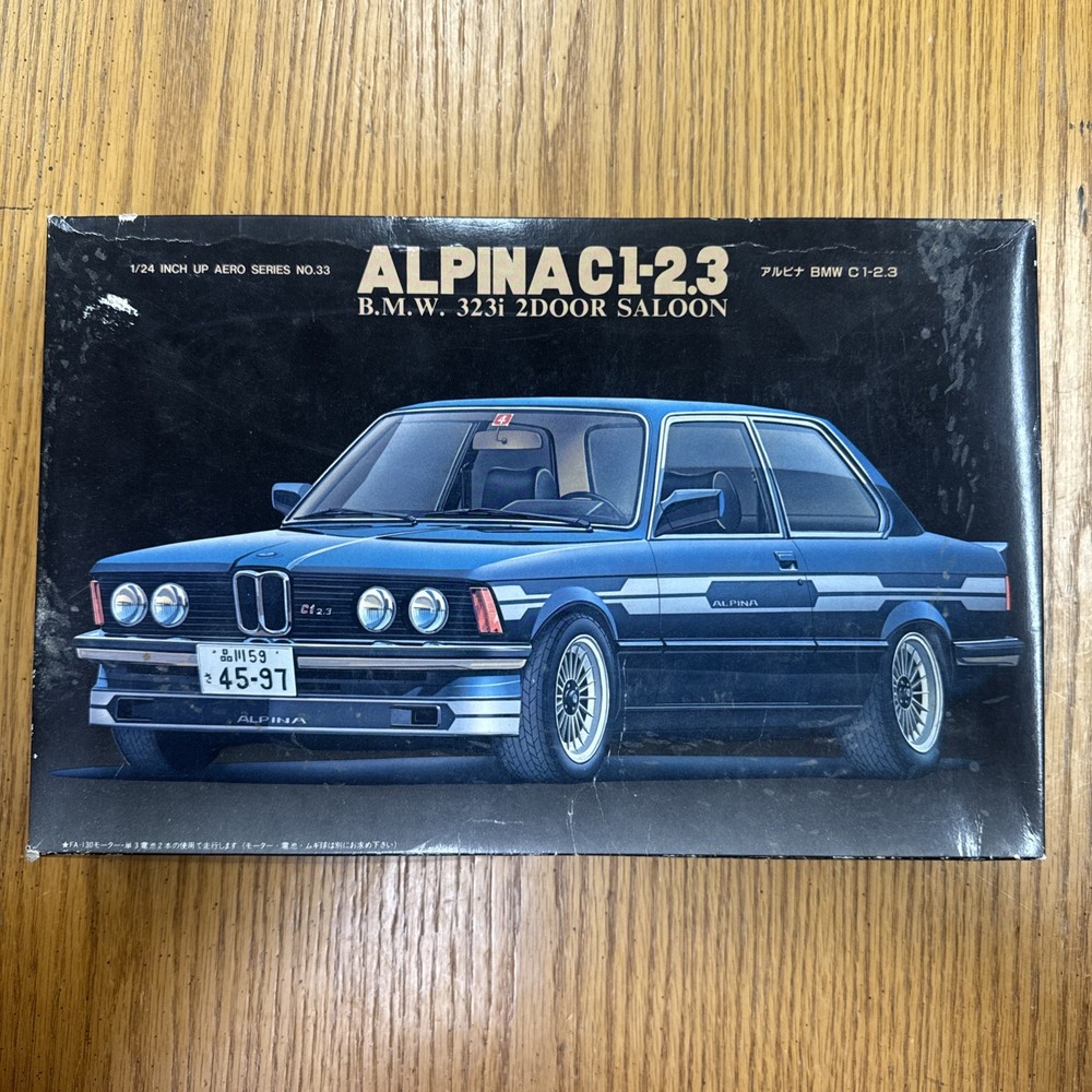 🔥 New Open Box Fujimi 1/24 ALPINA C1-2.3 BMW 323i 2 DOOR Saloon Rare Model Kit