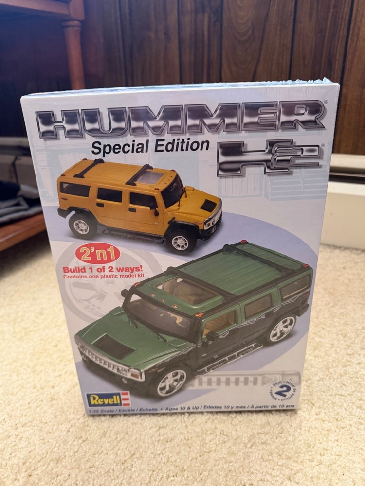 Revell Hummer H2 Special Edition 2’n1 Kit # 85-4207 New Sealed